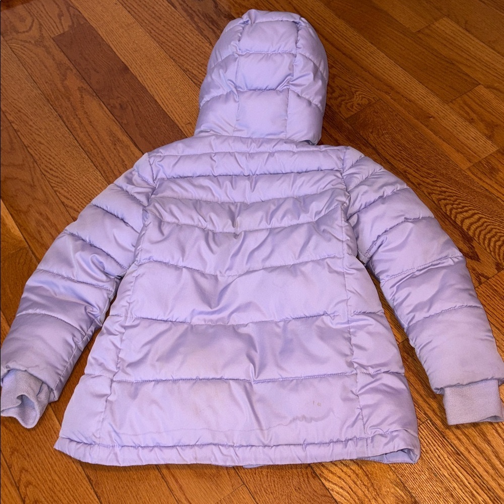 GAP Light Purple Hooded Puffer Jacket - Picture 11 of 11